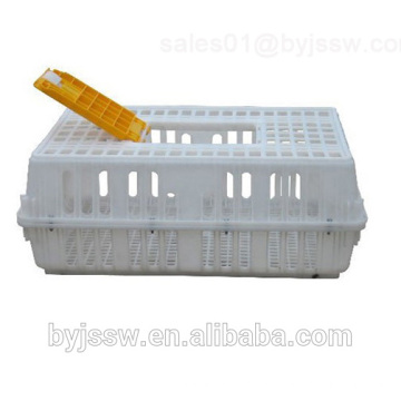 Plastic Live Chicken Crates Chicken Transport Cage